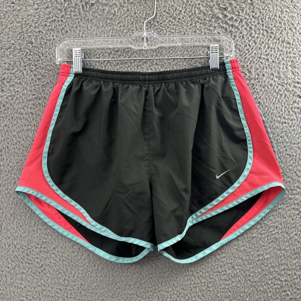 Nike Dri Fit Tempo Shorts 3" Gray Running Athletic Athleisure Women's Medium